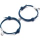 Gift For Valentine's Day 2PCS Couple Magnetic Bracelet Set Mutual Attraction Rope Braided Bracelets Adjustable Charm Couple Jewelry Set For Women Men Gift For Valentine's Day 2PCS Couple Magnetic Bracelet Set Mutual Attraction Rope Braided Bracelets Adjustable Charm Couple Jewelry Set For Women Men